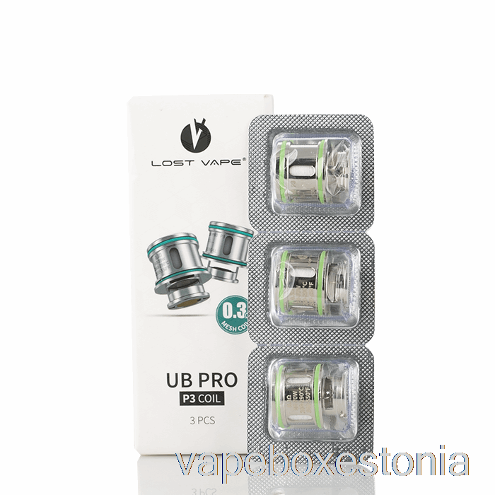 Vape Box Eesti Kadunud Vape Ub Pro Asenduspoolid 0,3ohm Ub Pro P3 Mähised